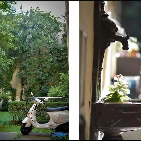 Apartment Elegant Garden Flat Budapest